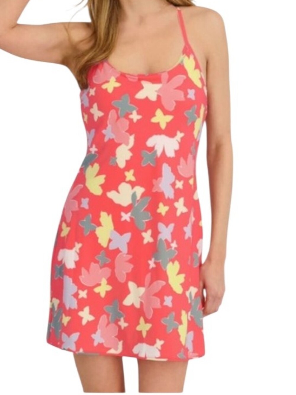 Outdoor Voices "Slice Of Life" Racerback Exercise Dress - XL.          G7